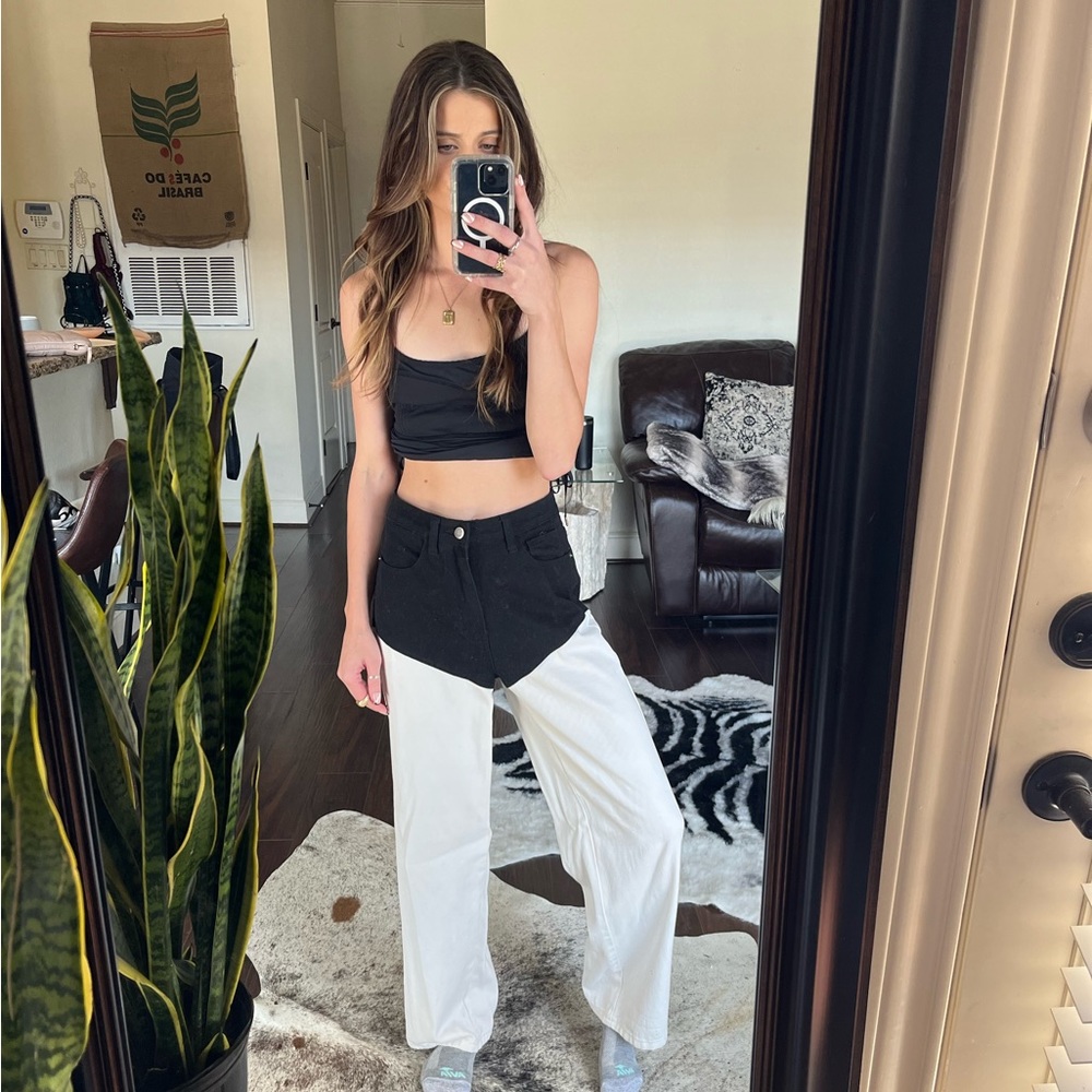 Colorblock Denim